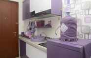 Kamar Tidur 2 Purple Studio at Signature Park Grande Apartment