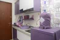 Kamar Tidur Purple Studio at Signature Park Grande Apartment