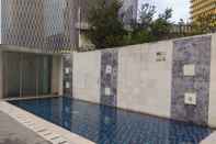 Swimming Pool Fully Furnished 1BR with Working Room at The Empyreal Apartment