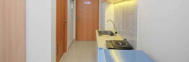 Kamar Tidur Pleasurable Studio at Evenciio Apartment near Campus Area