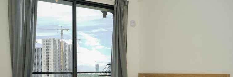 Kamar Tidur Gorgeous and Comfy Studio Sky House BSD Apartment