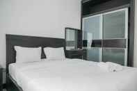 Kamar Tidur Elegant and Nice 2BR at Sudirman Park Apartment