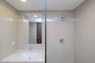 In-room Bathroom Spacious Combine Unit 1BR with Extra Room Apartment at H Residence