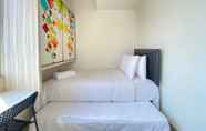 Kamar Tidur 6 Bright & Stylish 2BR Hook Apartment At Sudirman Suites Bandung