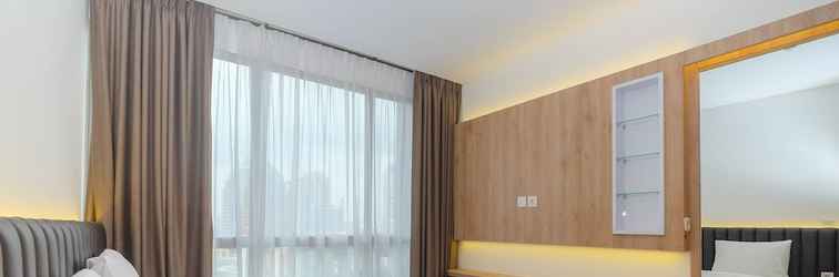 Kamar Tidur Minimalist and Homey 1BR at Ciputra World 2 Apartment