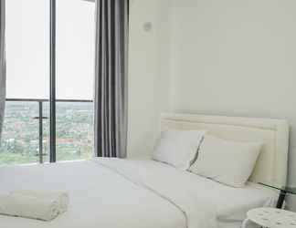 Bedroom 2 Elegant and Homey Studio at Sky House BSD Apartment