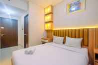 Bedroom Homey and Stylish Studio Room at Transpark Cibubur Apartment