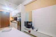 Bedroom Homey and Comfort Living Studio Apartment Transpark Cibubur