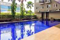 Swimming Pool Spacious Pent House 3BR at Sunter Park View Apartment