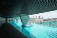 Swimming Pool Elegant and Spacious 3BR Menteng Park Apartment