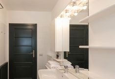 客房浴室 6 Easy Welcome Il Larice - Alpe del Ville San Primo