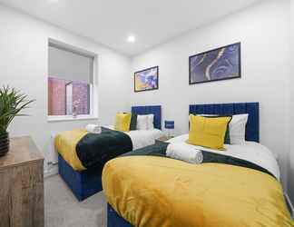 Bilik Tidur 2 Central Stevenage Luxury 2 Bed Apartment