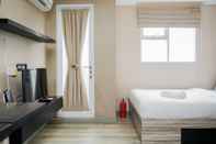 Bedroom Modern And Homey Studio At Bintaro Icon Apartment