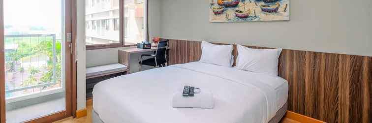 Kamar Tidur Comfortable Pool View Studio Room At Gateway Park Lrt City Bekasi Apartment