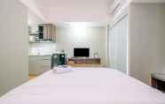 Bedroom 5 Comfortable Pool View Studio Room At Gateway Park Lrt City Bekasi Apartment