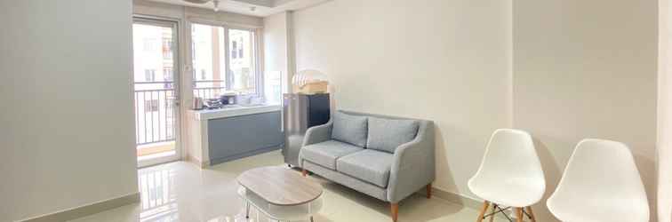 Lobby Spacious 2Br Plus Apartment At Sudirman Suites Bandung