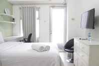 Bedroom Spacious Studio Apartment At Easton Park Jatinangor Near Unpad