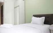 Bedroom 3 Spacious Studio Apartment At Easton Park Jatinangor Near Unpad