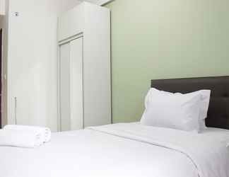 Bedroom 2 Spacious Studio Apartment At Easton Park Jatinangor Near Unpad