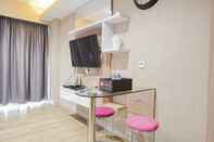 Bedroom Minimalist Studio Room At Tamansari The Hive Apartment
