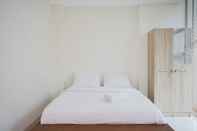 Kamar Tidur Comfort And High Floor Studio At Brooklyn Alam Sutera Apartment