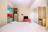 Bedroom Simple And Comfy Studio Room At Tamansari Sudirman Apartment