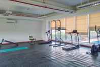 Fitness Center Comfortable And Cozy Living Studio Room Apartment At Dave