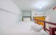 ห้องนอน 2 Comfortable And Cozy Living Studio Room Apartment At Dave