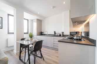 Phòng ngủ 4 Seven Living Residences Solihull - Modern Studios Close to NEC and BHX