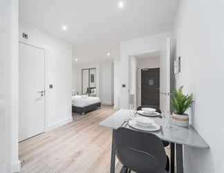 Phòng ngủ 2 Seven Living Residences Solihull - Modern Studios Close to NEC and BHX