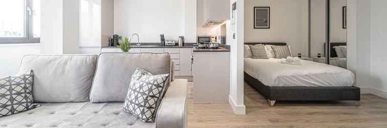 Bedroom Seven Living Residences Solihull - Modern Studios Close to NEC and BHX