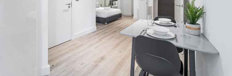 Kamar Tidur Seven Living Residences Solihull - Modern Studios Close to NEC and BHX