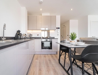 ห้องนอน 2 Seven Living Residences Solihull - Modern Studios Close to NEC and BHX