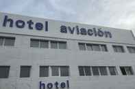 Bên ngoài Hotel Aviación