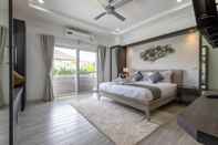 ห้องนอน Modern 3 Bedroom Pool Villa MS24