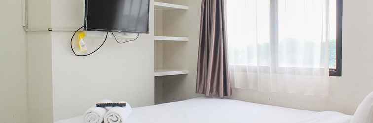 ห้องนอน Comfortable and Cozy Living 2BR at Lagoon Apartment