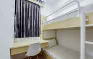 Kamar Tidur 4 Comfortable Design 2BR with Washing Machine Sky House BSD Apartment