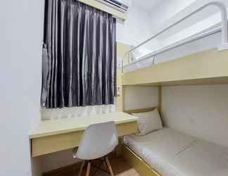 ห้องนอน 2 Comfortable Design 2BR with Washing Machine Sky House BSD Apartment