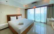 ห้องนอน 4 Deluxe Studio Room at Tamansari La Grande Apartment