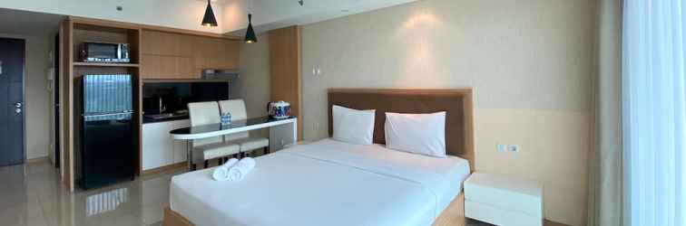 ห้องนอน Deluxe Studio Room at Tamansari La Grande Apartment