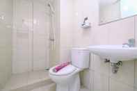 In-room Bathroom Minimalist and Comfort Living 2BR at Springlake Summarecon Bekasi Apartment