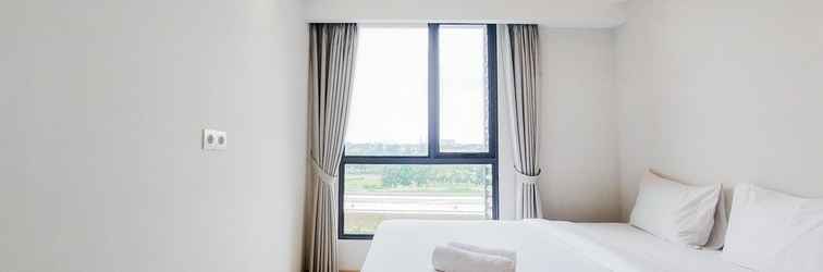 Kamar Tidur Nice and Elegant 2BR at Sky House BSD Apartment