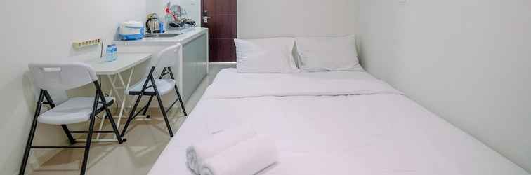 Bedroom Fancy and Nice Studio at Daan Mogot City Apartment