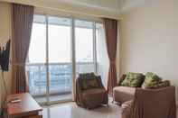 Ruang Umum Comfort 1BR with Room Office at Menteng Park Apartment