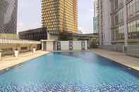 Kolam Renang Exclusive and Cozy 2BR Apartment at The Empyreal Epicentrum