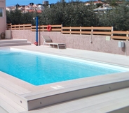 Swimming Pool 4 Modular Bungalows With Heated Pool Artemis Greece