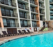 Swimming Pool 2 Beach-front Condos Located in the Caribbean Resort with Pool and Lazy River