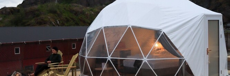 Exterior Enjoy Lofoten Glamping