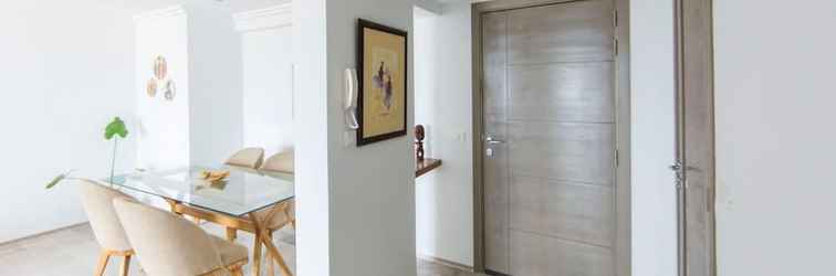 Lobby Brand New 2 Bd apt Jardins de Carthage