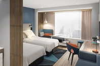 ห้องนอน Holiday Inn Express Changchun Ecological Square, an IHG Hotel